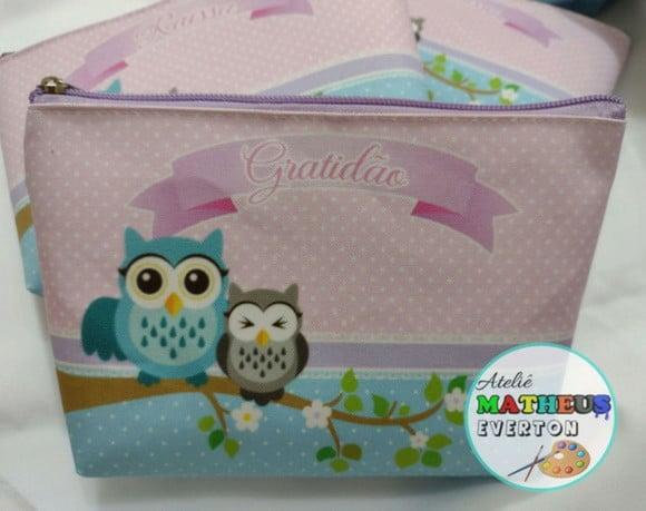 Necessaire Jardim Encantado (faço Outros Temas)