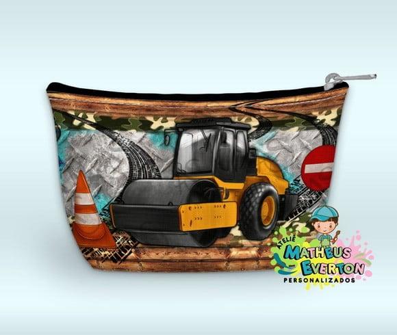 Necessaire Personalizada Construção ( Faço Outros Modelos).