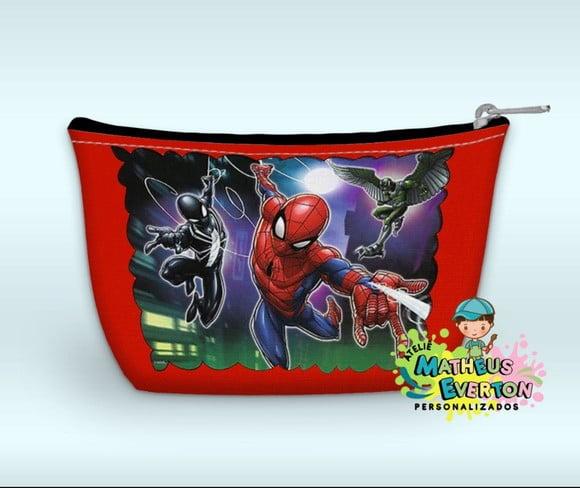 Necessaire Personalizada Homem-aranha