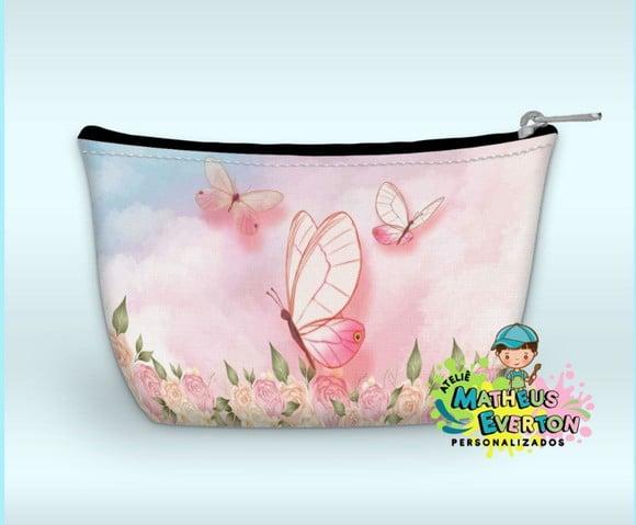 Necessaire Personalizada Jardim das Borboletas