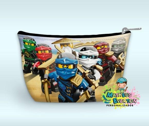 Necessaire Personalizada Ninjago (faço Outros Modelos)