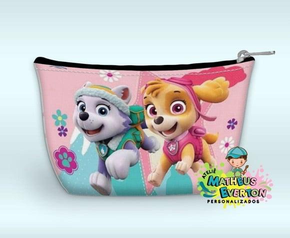 Necessaire Personalizada Patrulha Canina Skye e Everest