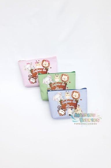 Necessaire Personalizada Safari Baby ( Faço Todos os Temas )