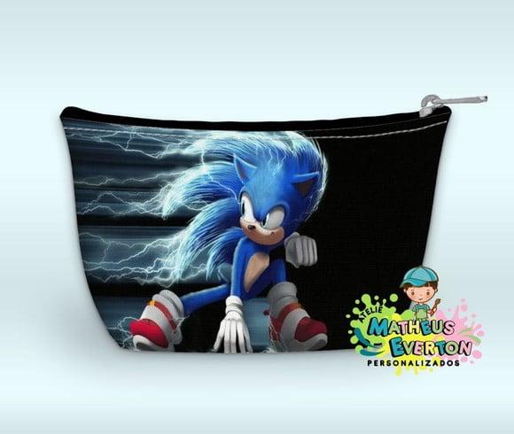 Necessaire Personalizada Sonic 3