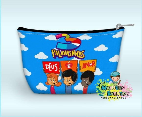Necessaire Personalizada Três Palavrinhas