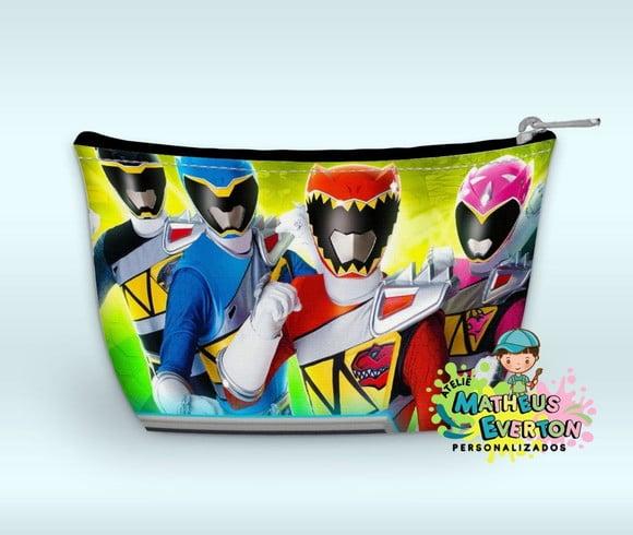 Necessaire Power Rangers Dino Charge ( Faço Outros Modelos )