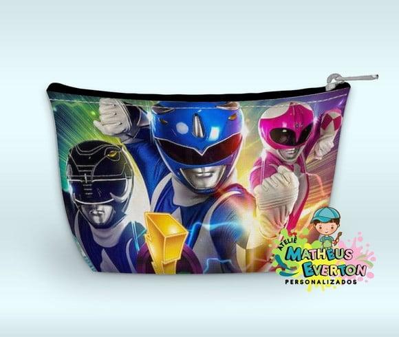 Necessaire Power Rangers Mighty Morphin Faço Outros Modelos