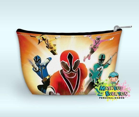 Necessaire Power Rangers Samurai (faço Outros Modelos).