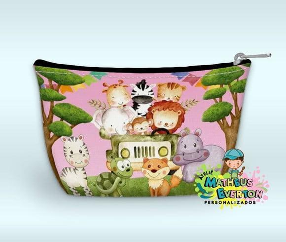 Necessaire Safari Baby ( Faço Todos os Temas )