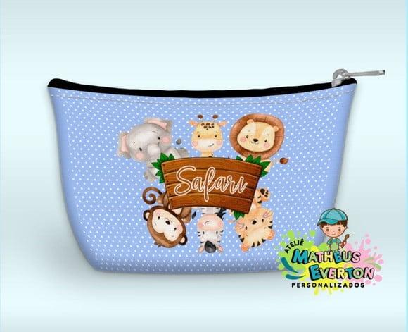Necessaire Safari Baby ( Faço Todos os Temas )