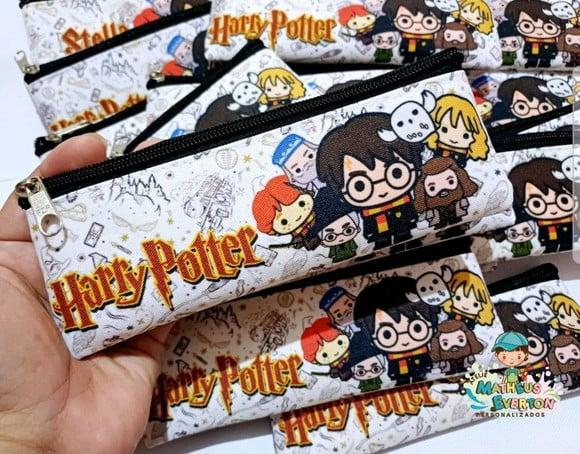 25 Estojos Slim Personalizado Harry Potter Tam: 19x7