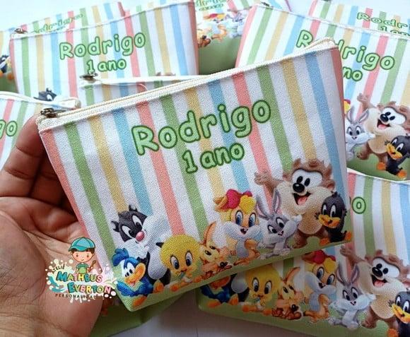 25 Necessaires Personalizada Baby Loney Tuney