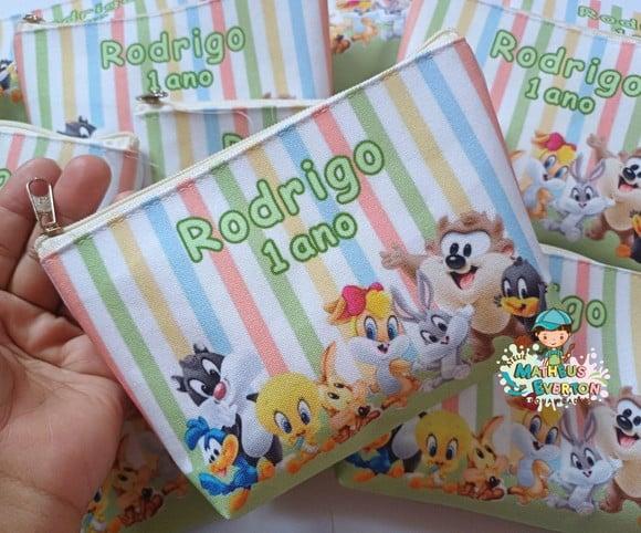 25 Necessaires Personalizada Baby Loney Tuney