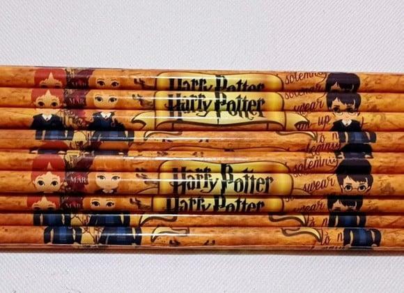 30 Lápis Personalizado Harry Potter