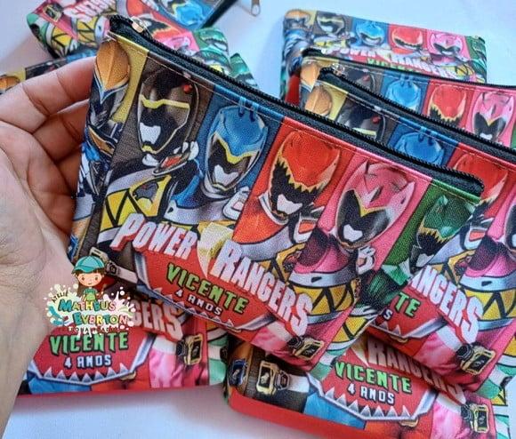 35 Necessaires Personalizada Power Ranger