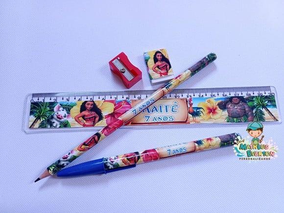35 Super Kits Escolares Personalizados Moana