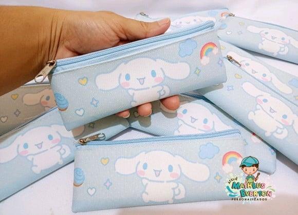 40 Estojos Slim Personalizado Cinnamoroll Tam: 19x7cm