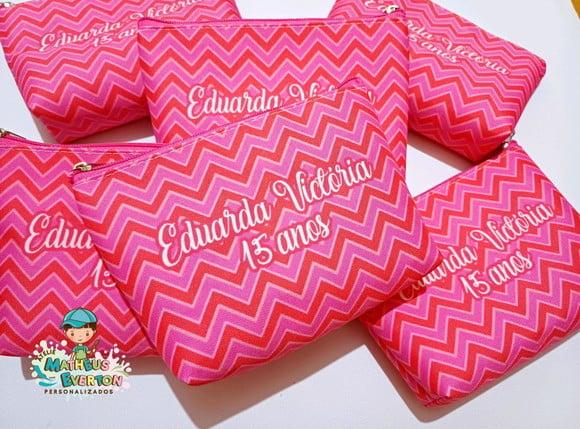 45 Necessaire Personalizada 15 Anos (fazemos Todos os Temas)