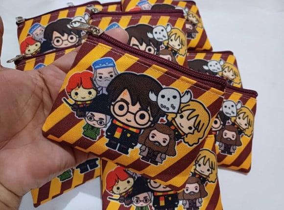 45 Porta Moedas Personalizado Harry Potter