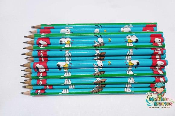 50 Lapis Personalizado Snoopy