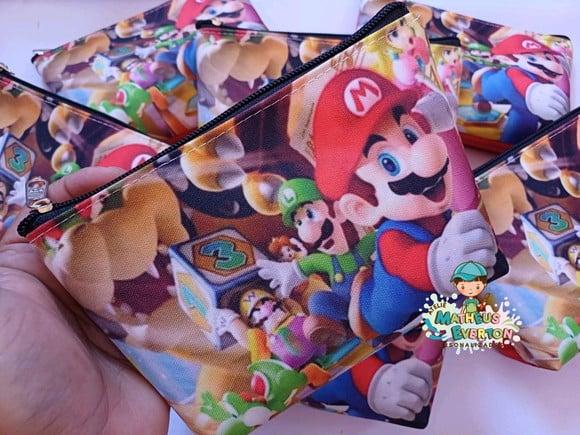 50 Necessaires Personalizada Super Mario Bros