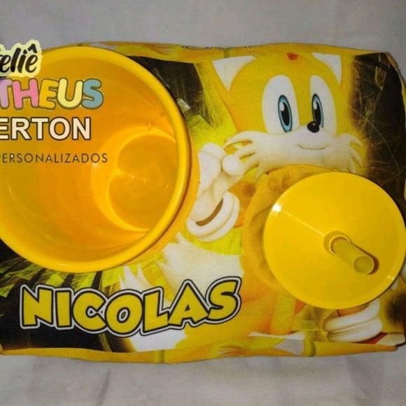 Almofada de Pipoca Tails ( Sonic )