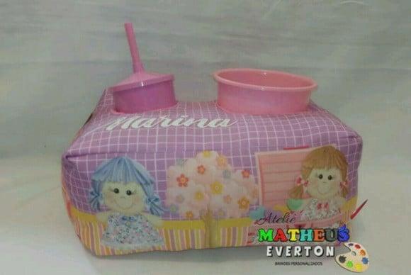 Kit Cinema Personalizado Boneca de Pano (faço Outros Temas)