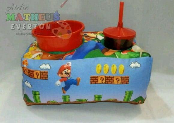 Kit Cinema Personalizado Super Mario Bro (faço Outros Temas)