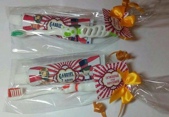Kit Higiene Bucal Personalizado Circo Vitange