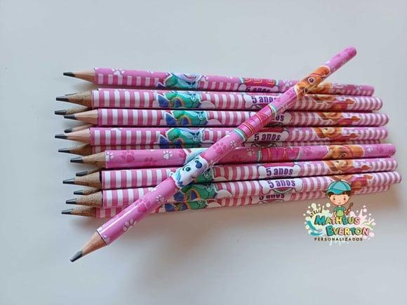 Lápis Personalizado Patrulha Canina