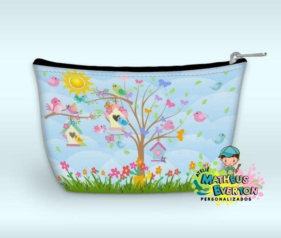 Necessaire Jardim Encantado (faço Outros Temas)