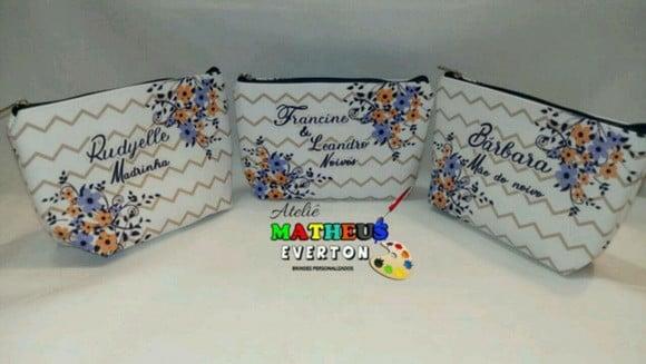 Necessaire Madrinha Noivado, Casamento, Bodas, 15 Anos