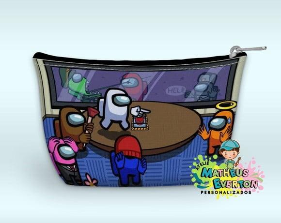 Necessaire Personalizada Among Us Faço Outros Modelos