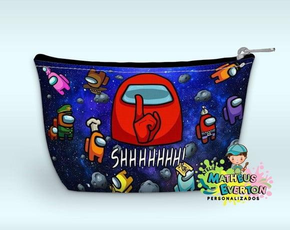 Necessaire Personalizada Among Us Faço Outros Modelos
