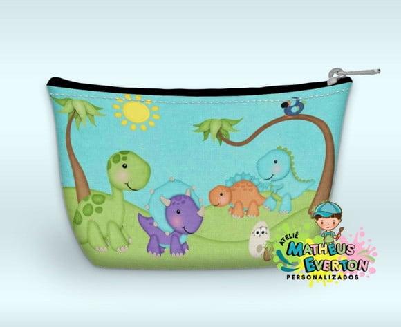 Necessaire Personalizada Dino Baby