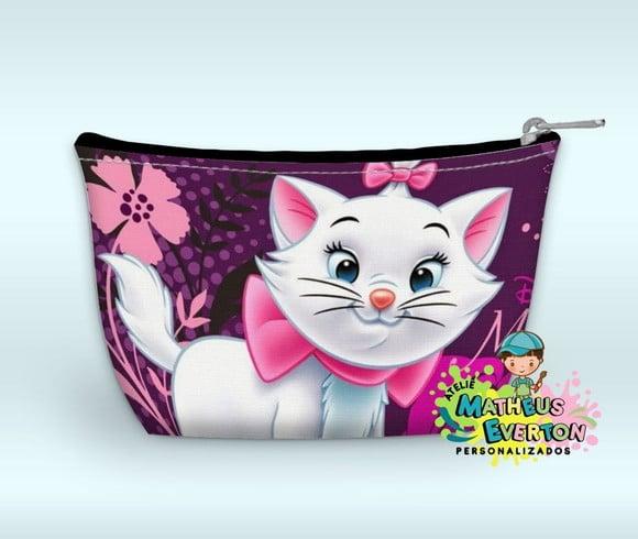 Necessaire Personalizada Gata Marie (faço Outros Modelos)