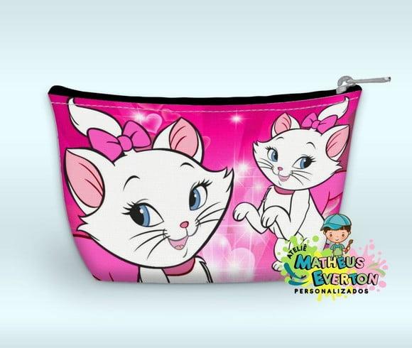 Necessaire Personalizada Gata Marie (faço Outros Modelos)