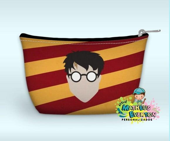 Necessaire Personalizada Harry Potter Casas de Hogwarts