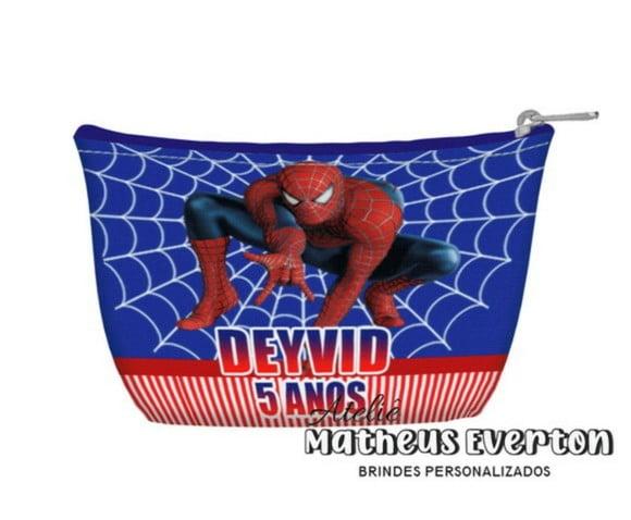 Necessaire Personalizada Homem-aranha