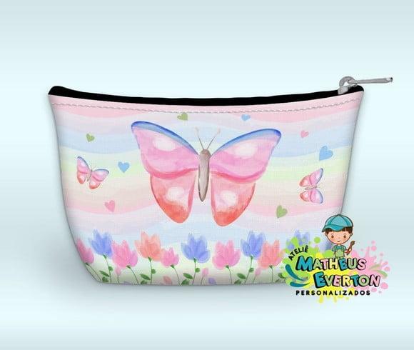 Necessaire Personalizada Jardim das Borboletas