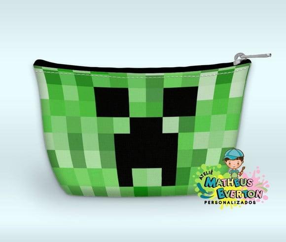 Necessaire Personalizada Minecraft (faço Outros)