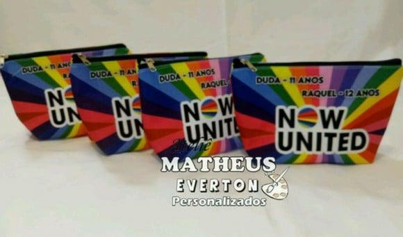 Necessaire Personalizada Now United