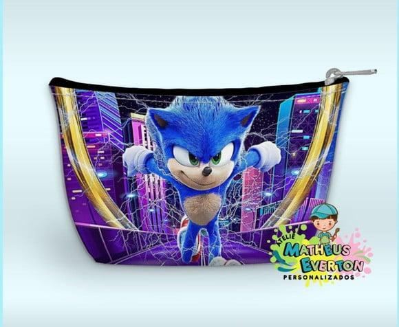 Necessaire Personalizada Sonic 3