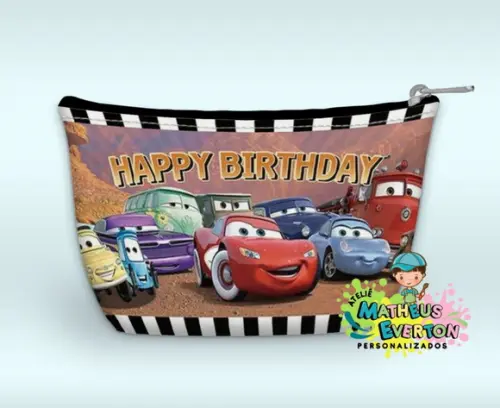 100 Necessaires Personalizada Carros