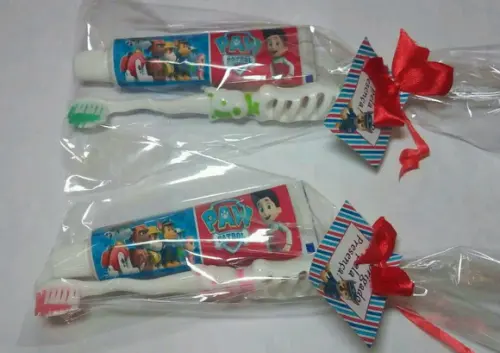 15 Kit Higiene Bucal Patrulha Canina