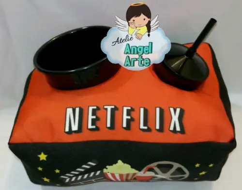 20 Almofada De Pipoca - Tema Netflix