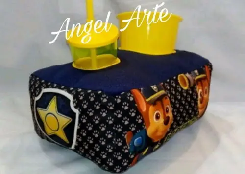 20 Almofada De Pipoca Kit Cinema/ Chase Patrulha Canina