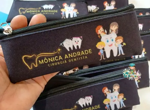 25 Estojos Slim Tam:19x7cm, Personalizamos com Sua Logo