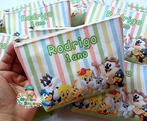 25 Necessaires Personalizada Baby Loney Tuney