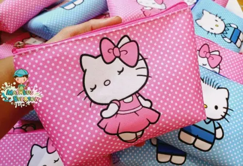 25 Necessaires Personalizada Hello Kitty